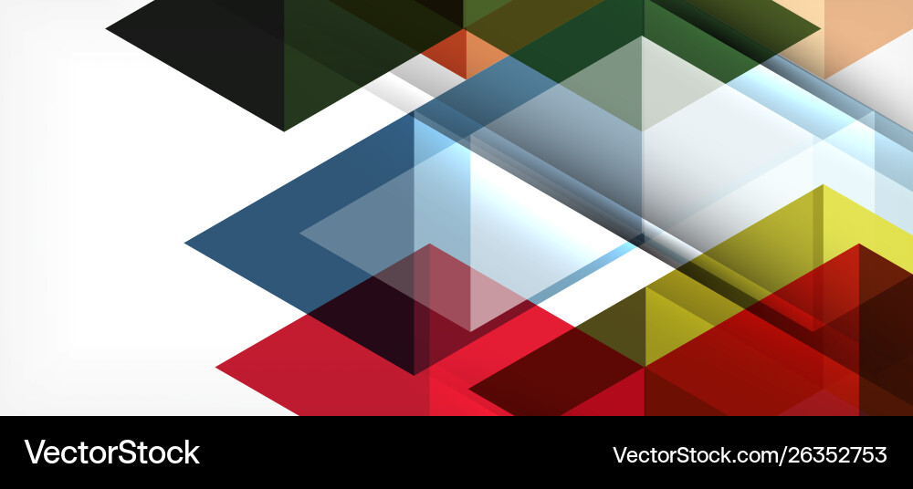 Abstract triangle pattern colorful backdrop Abstract triangle pattern colorful backdrop Vector Image