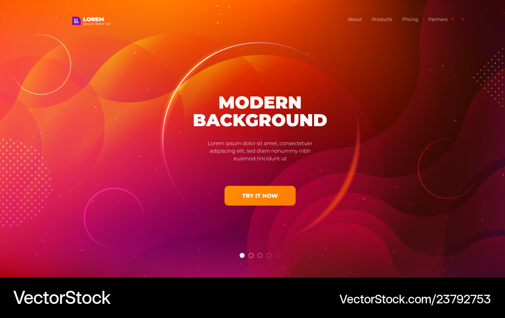 Liquid color background design fluid gradient Liquid color background design fluid gradient vector image