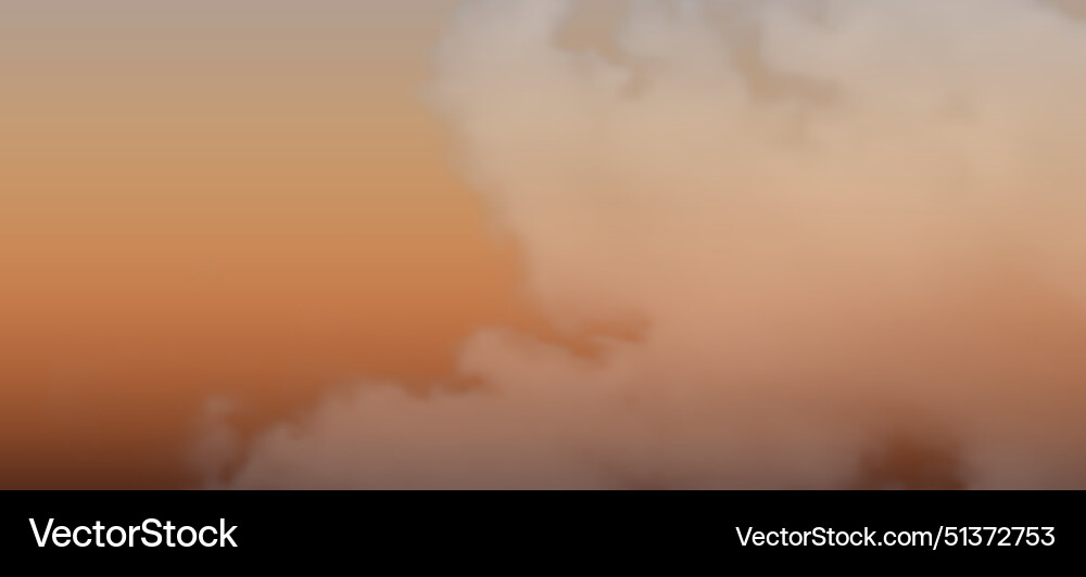 Modern colorful gradient background with clouds Modern colorful gradient background with clouds vector image
