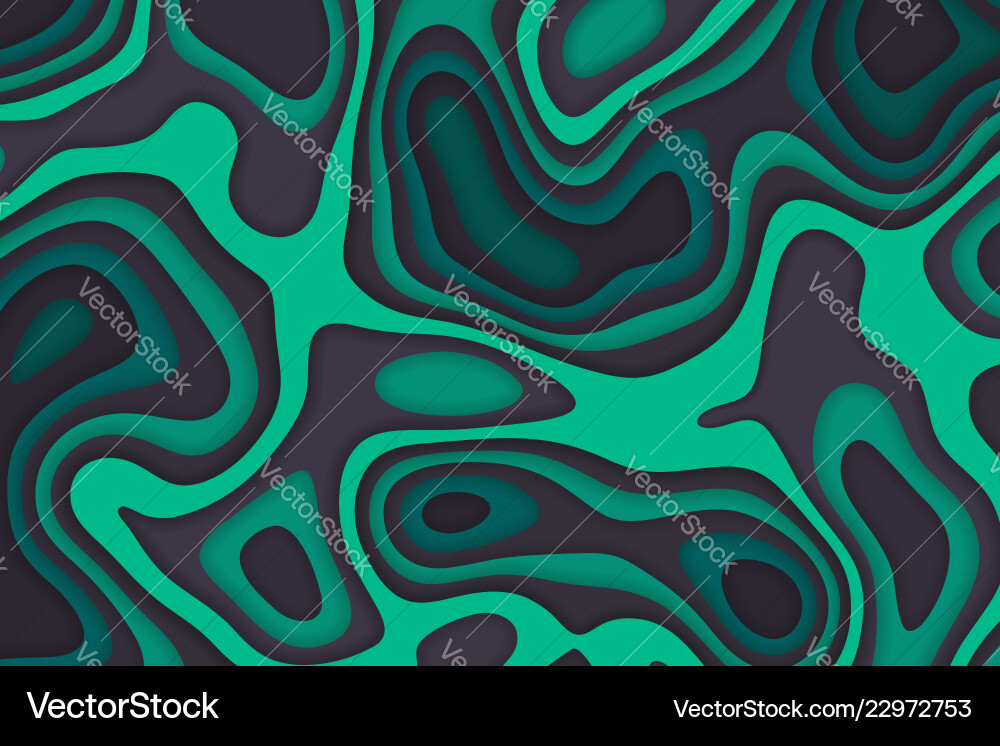 Papercut multi layers color background Papercut multi layers color background vector image