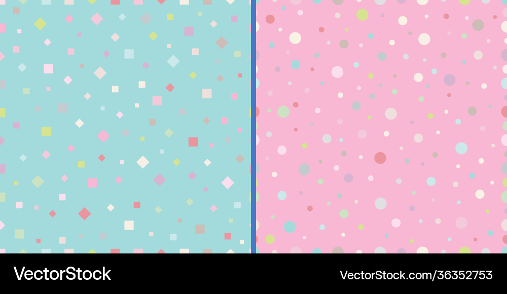 Set seamless patterns Set seamless patterns vector image