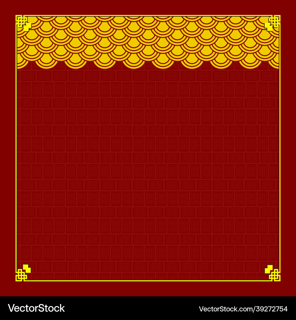 Background gong xi fa cai simple Vector Image