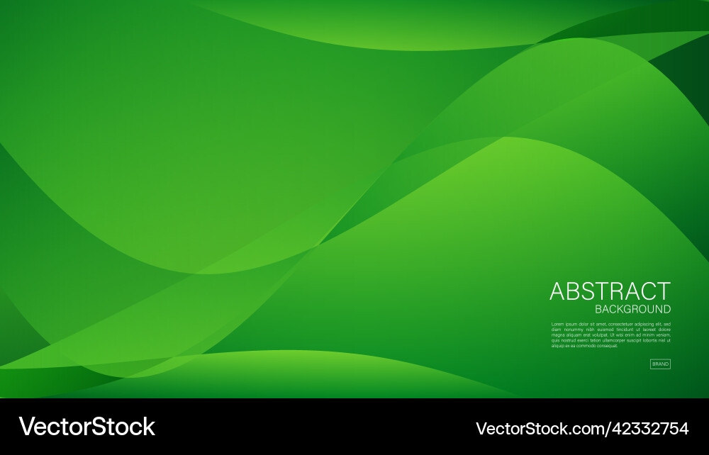 Green wave abstract background pattern Green wave abstract background pattern Vector Image