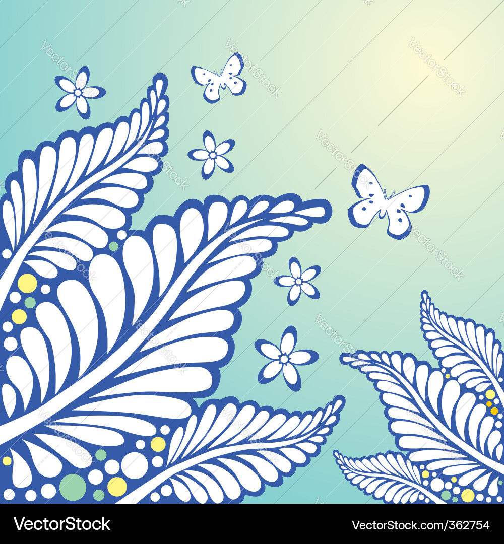 Nature background Vector Image