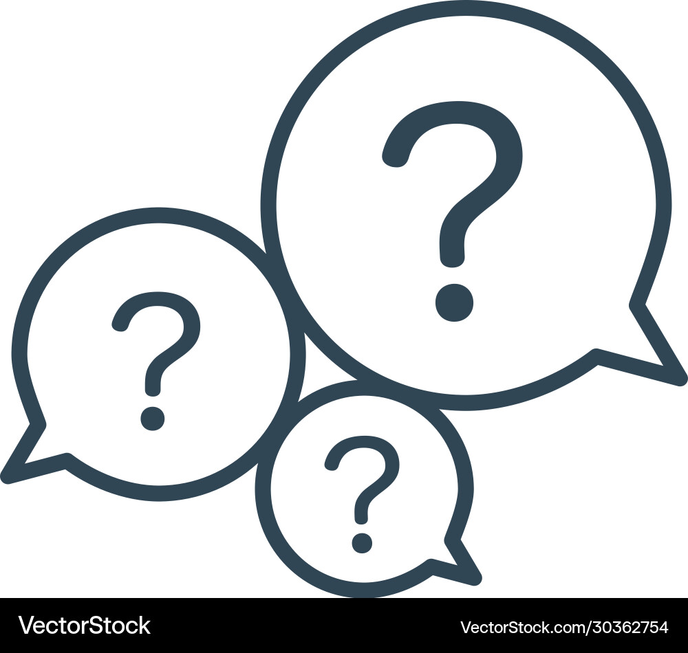 Three linear chat speech message bubbles Three linear chat speech message bubbles vector image