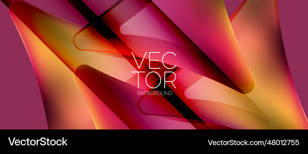 Fluid gradient arrow abstract vibrant arrows Fluid gradient arrow abstract vibrant arrows vector image