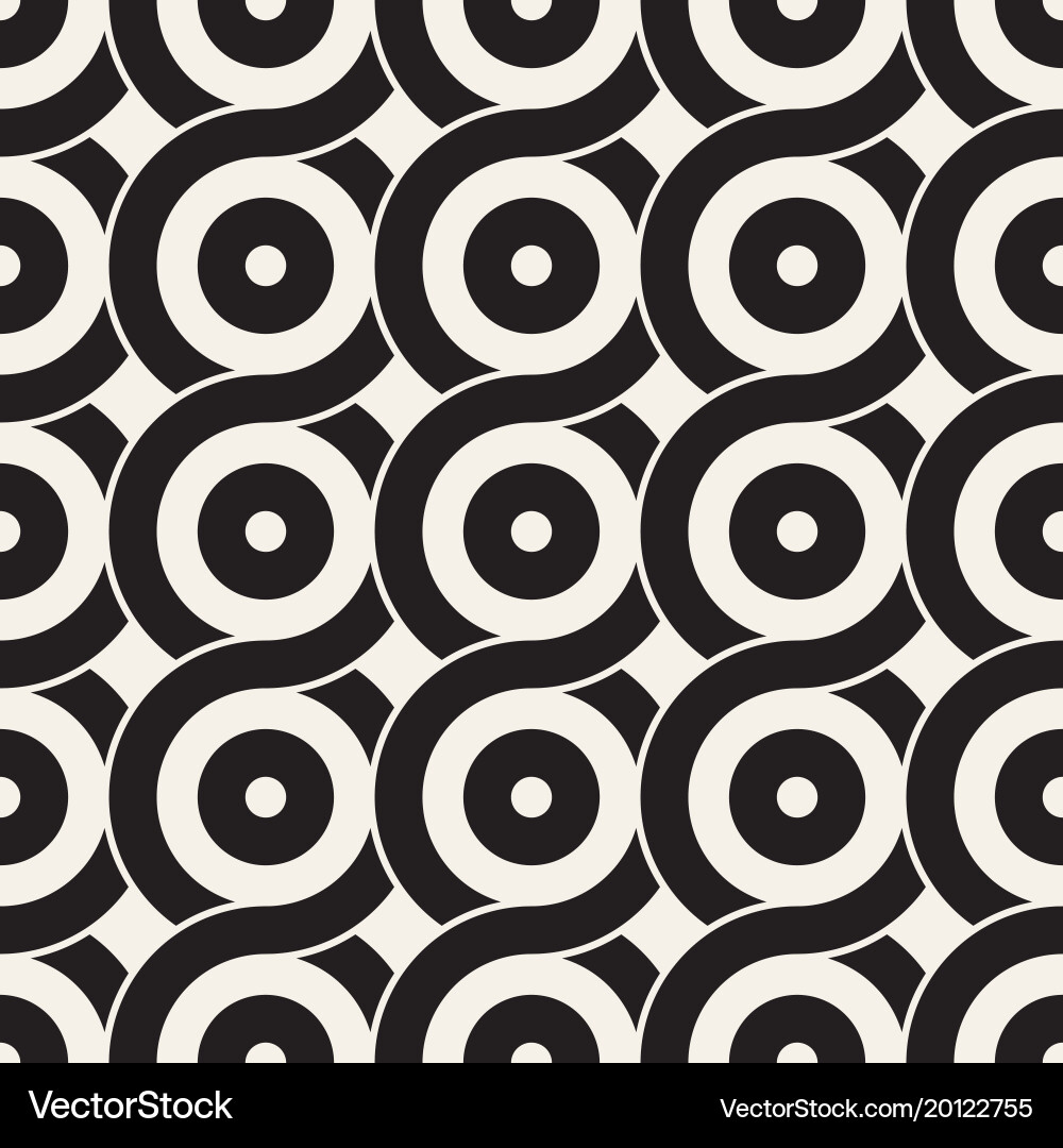 Rounded Line Circular Texture vector image