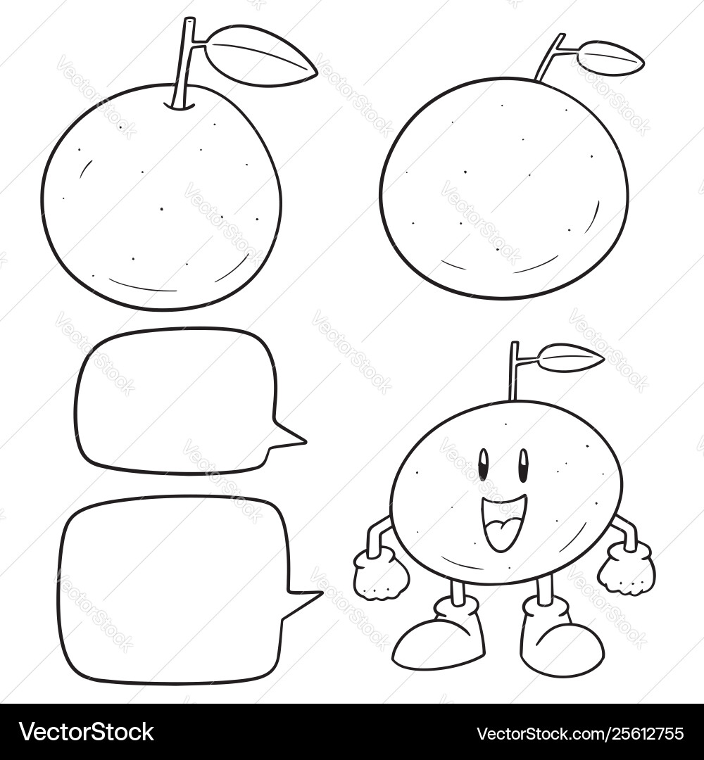 Set guava Vector Image
