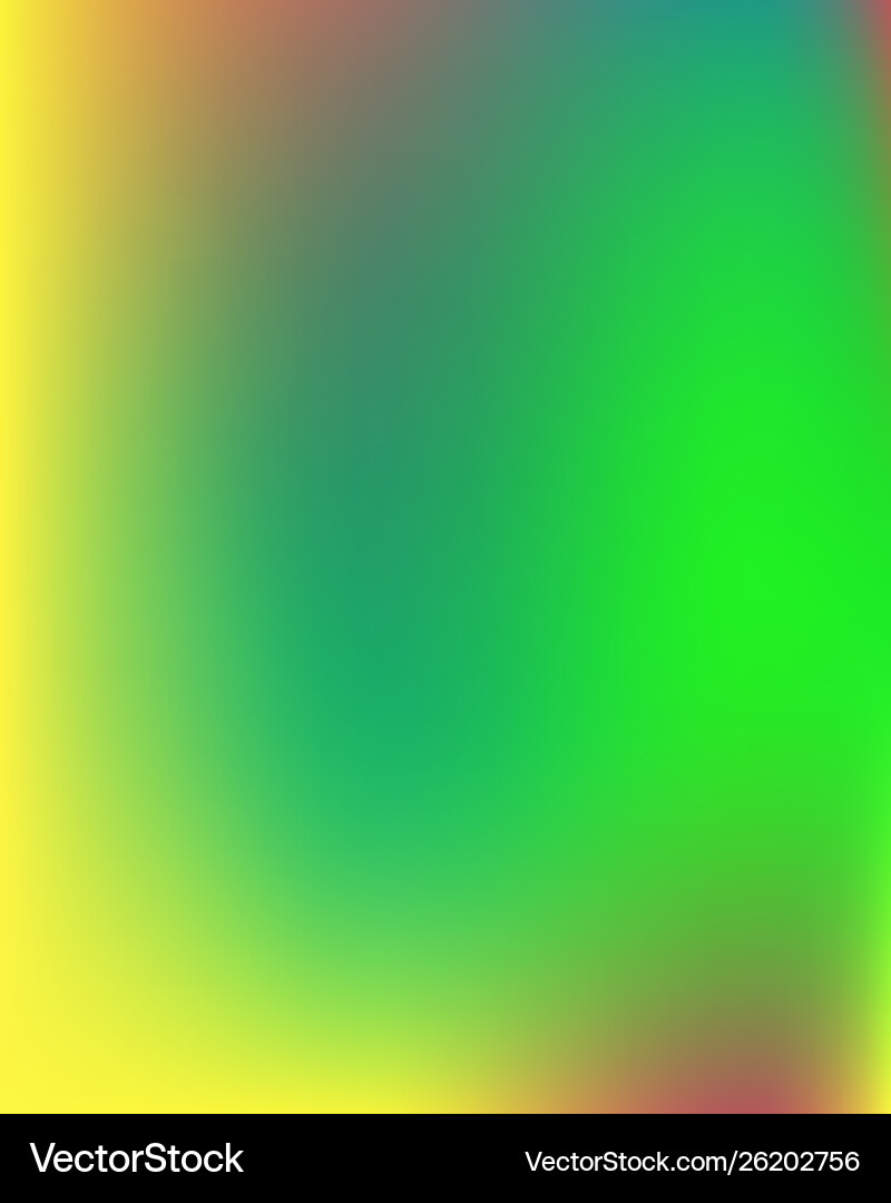 Gradient mesh painted in different colors Vector Image