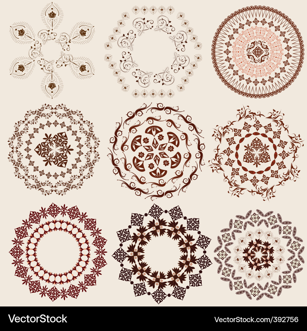 Intricate Islamic Ornate Pattern vector image