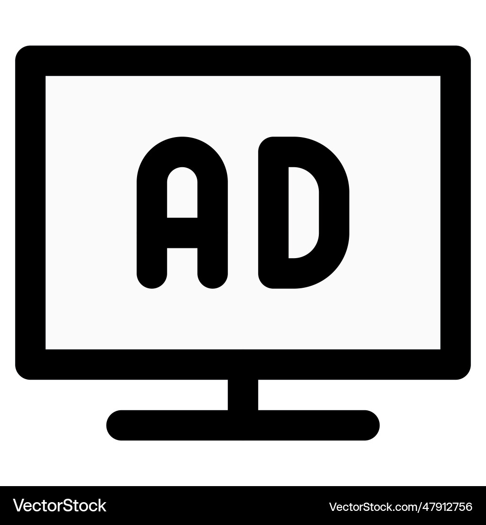 Network user data kept in active directory vector image
