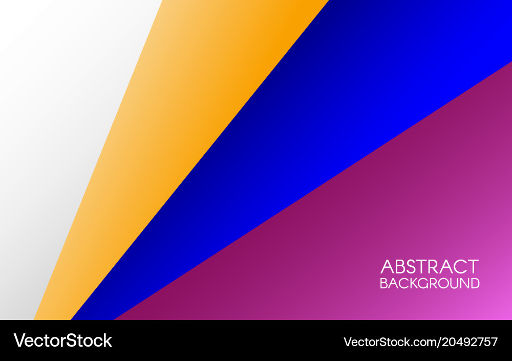 Abstract background gradient lines design vector image