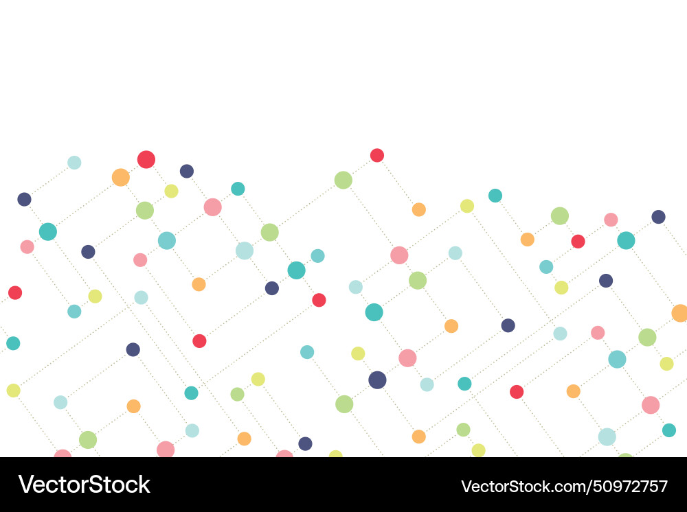 Abstract background of interrelated particles Abstract background of interrelated particles vector image