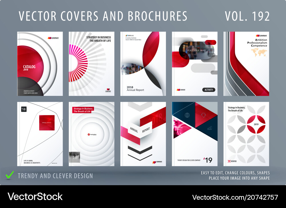 Design set colourful abstract templates Design set colourful abstract templates vector image