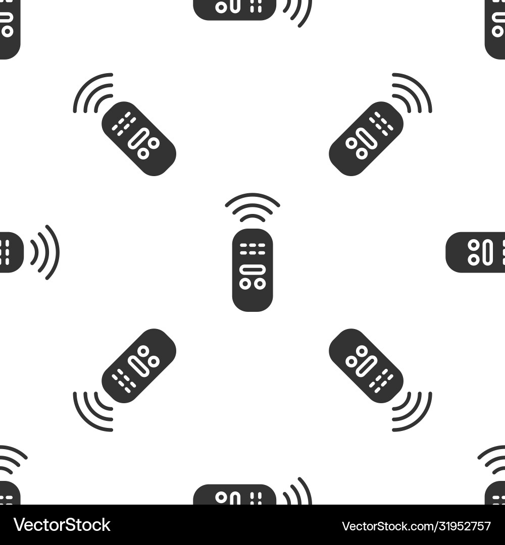 Grey smart remote control system icon isolated Grey smart remote control system icon isolated vector image