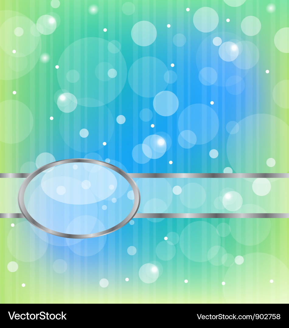 Colorful bokeh abstract light Vector Image