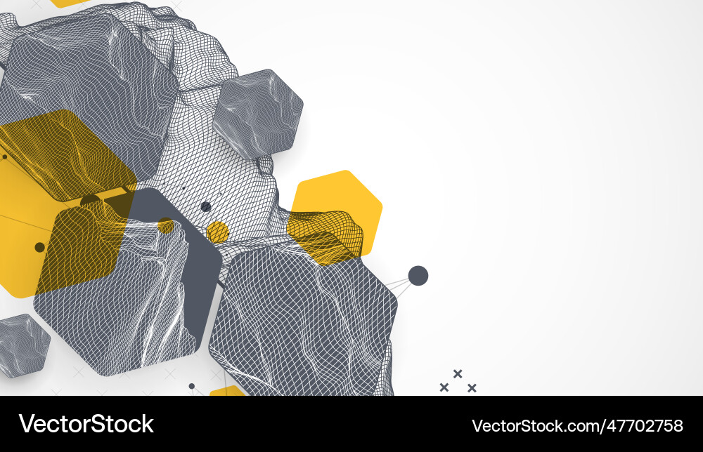 Modern science technology abstract background Modern science technology abstract background vector image