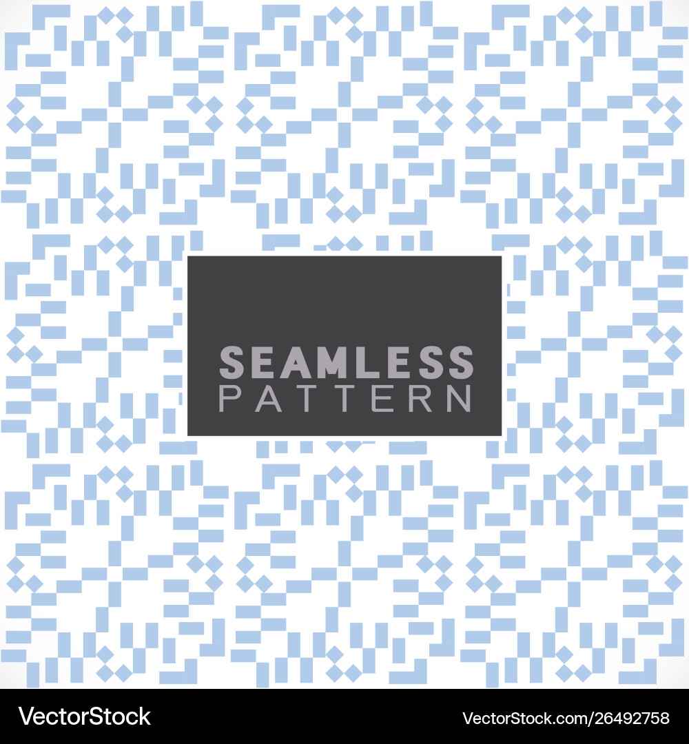 Repeating abstract geometric tiles with dots vector image