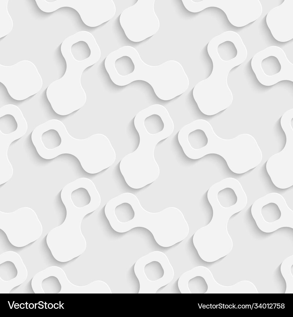 Seamless curved shape pattern Seamless curved shape pattern vector image