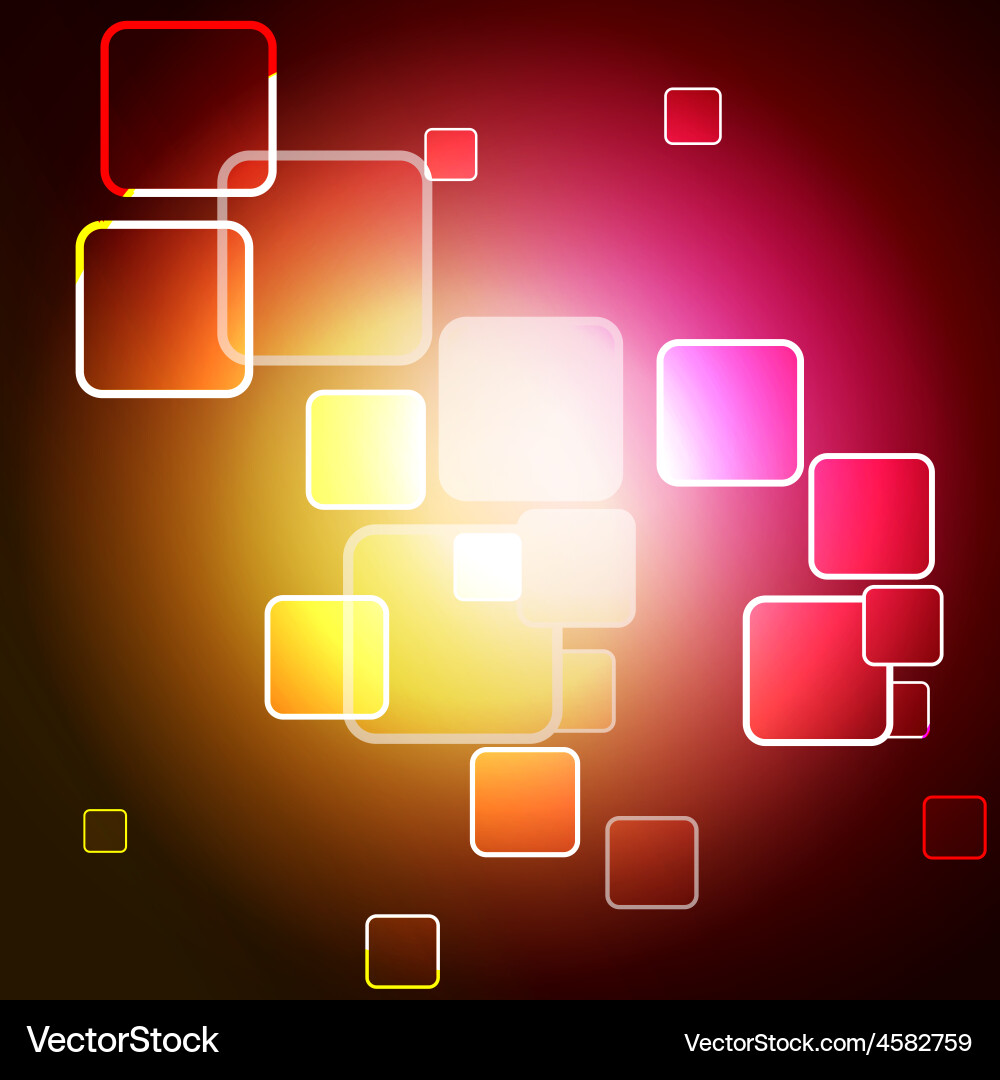 Bokeh design vector image