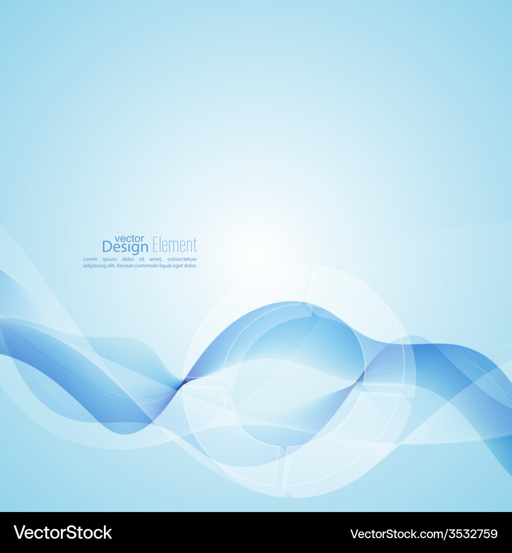 Modern abstract background with soft lines vector image