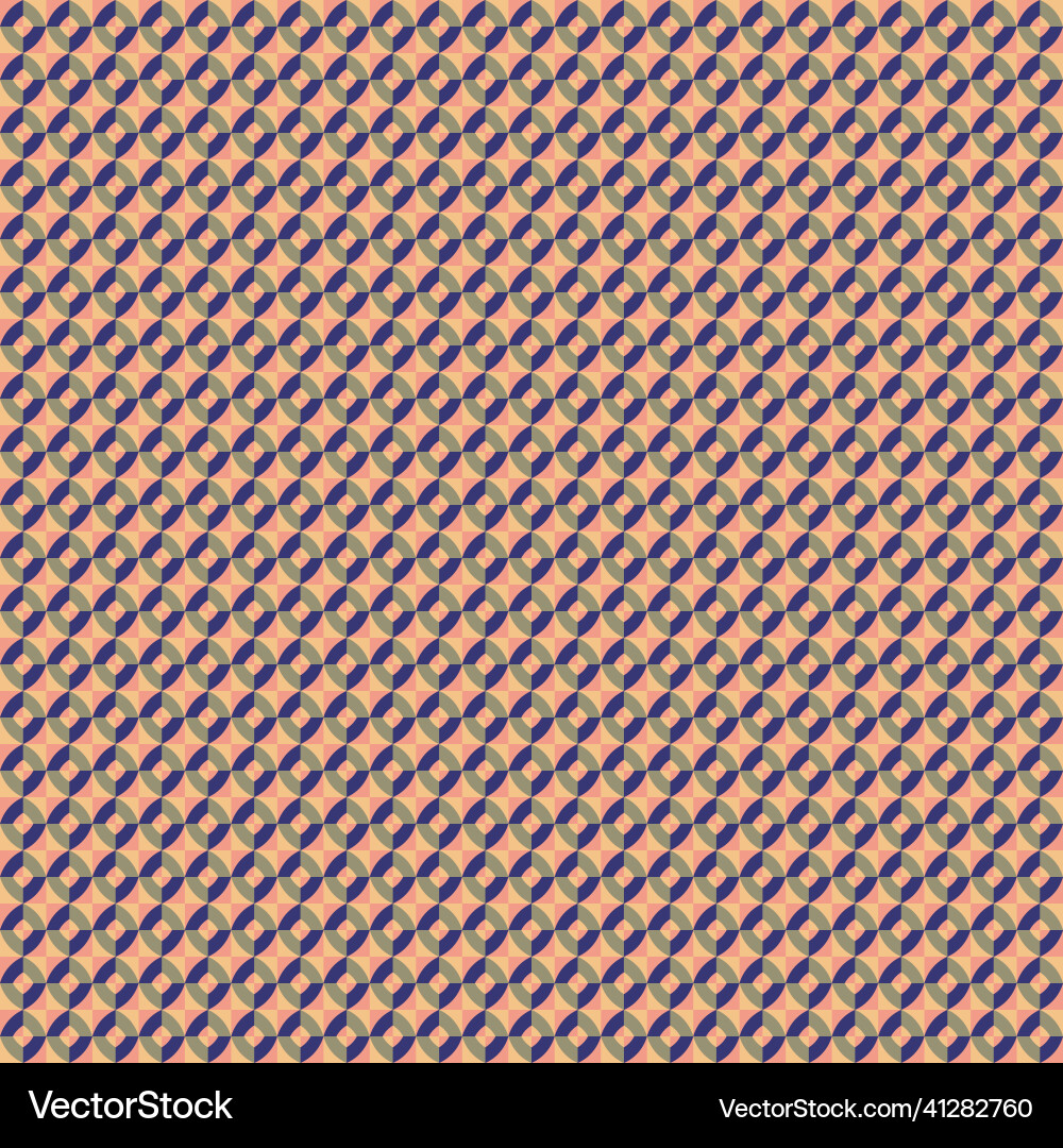 3d pattern of abstraction and ovals vector image