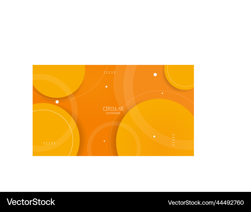 Abstract orange circular background with halftone Abstract orange circular background with halftone vector image
