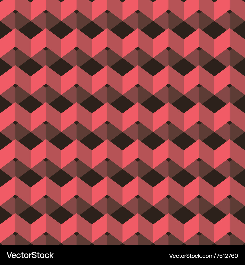 Creative square pattern background vector image