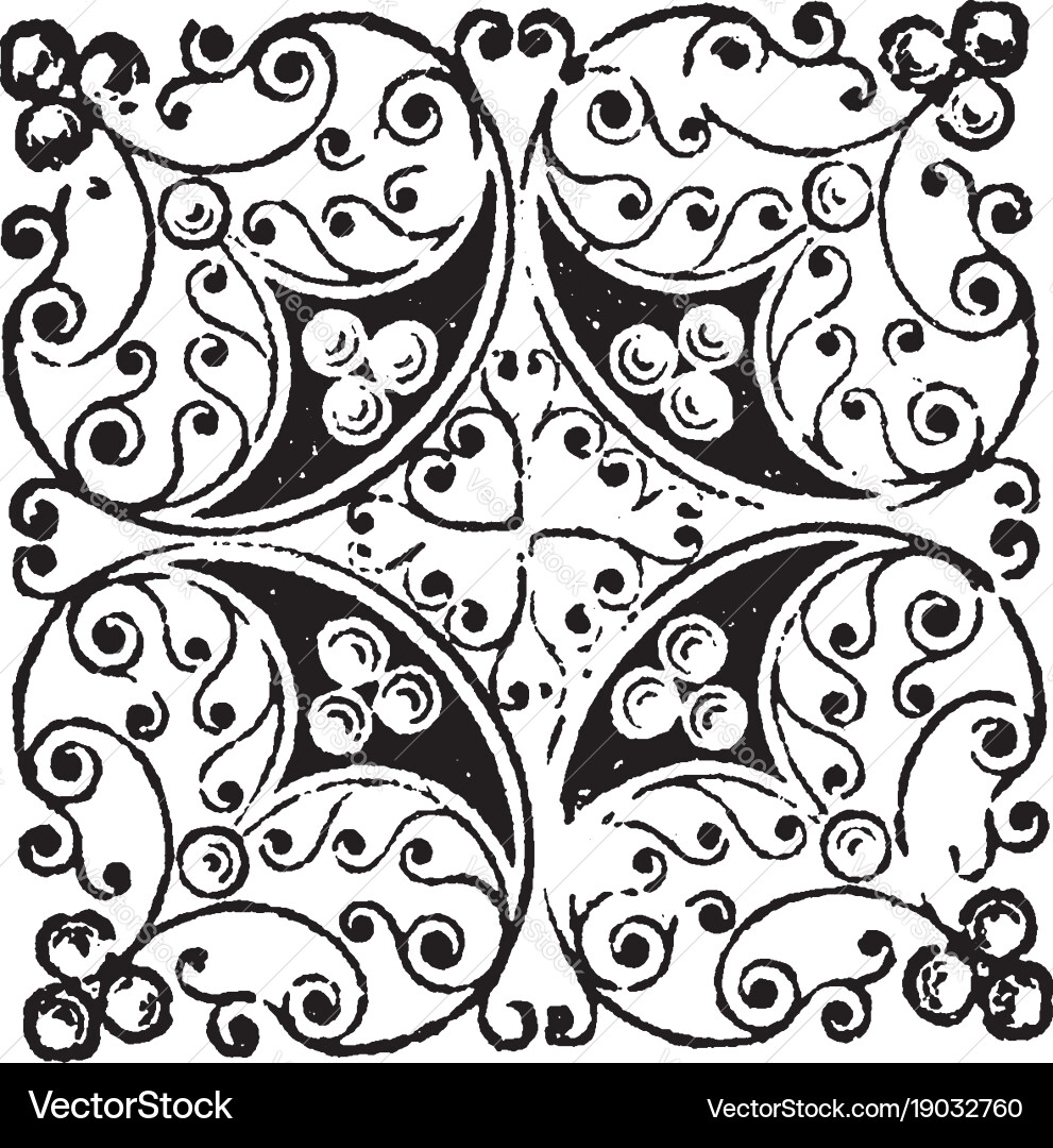 Doodad composed of random and abstract design vector image