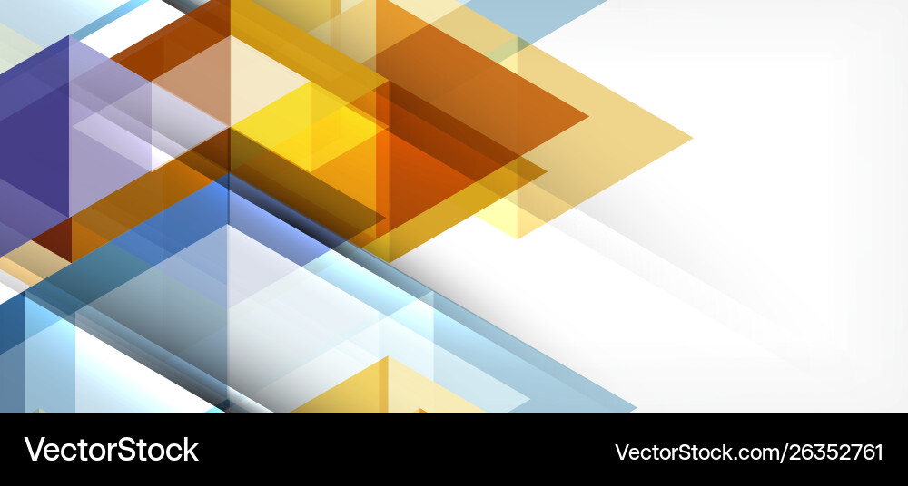 Abstract concept triangle graphic element Abstract concept triangle graphic element Vector Image