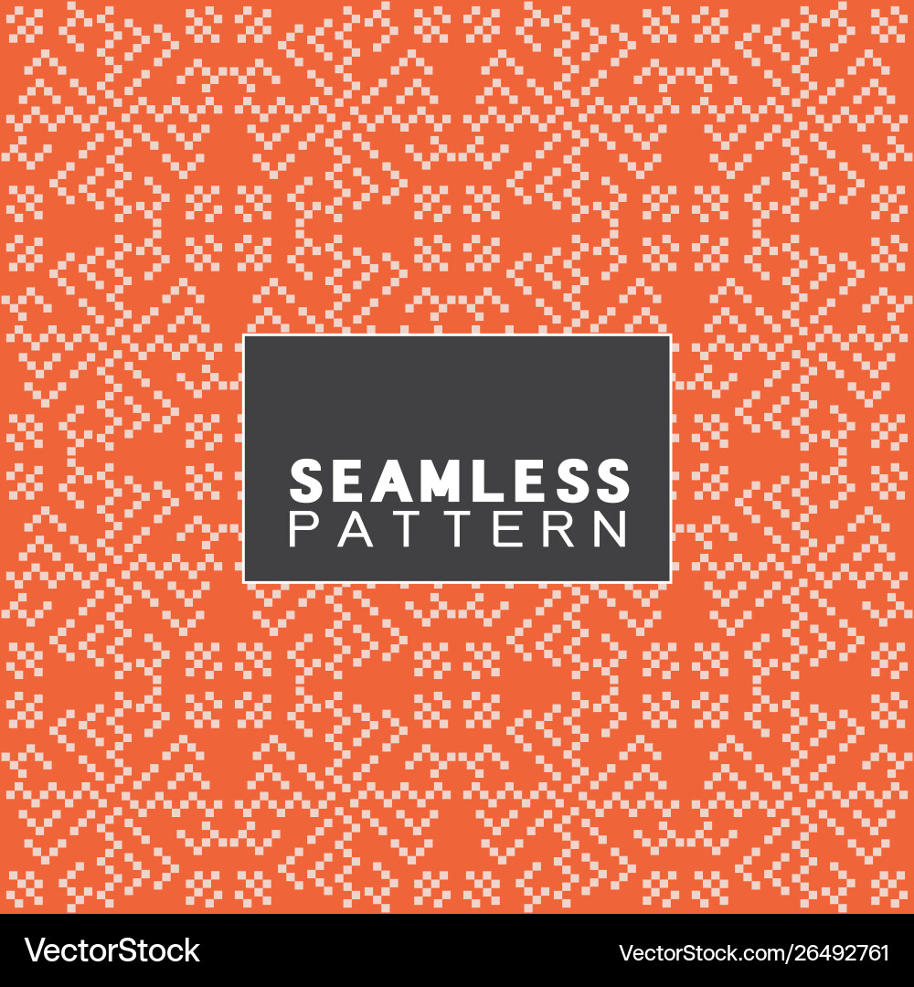 Seamless pattern and modern stylish vector image