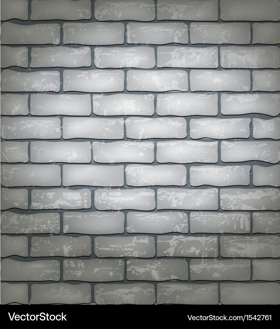 White brick wall Royalty Free Vector Image - VectorStock
