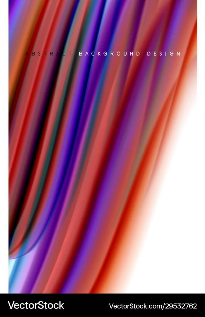 Abstract background - fluid color gradient waves Abstract background - fluid color gradient waves Vector Image