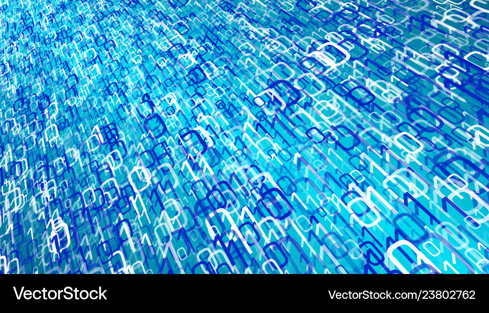 Computer-Algorithmus Cyber abstrakten Hintergrund vektorbild