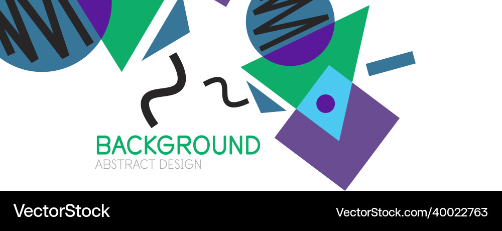 Abstract background blocks lines triangles Abstract background blocks lines triangles vector image