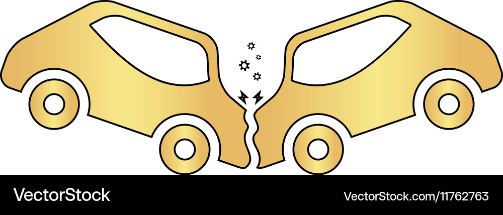 Crash computer symbol Vector Image