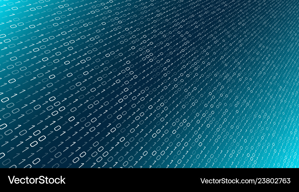 Cybersecurity machine learning secure big data Vector Image