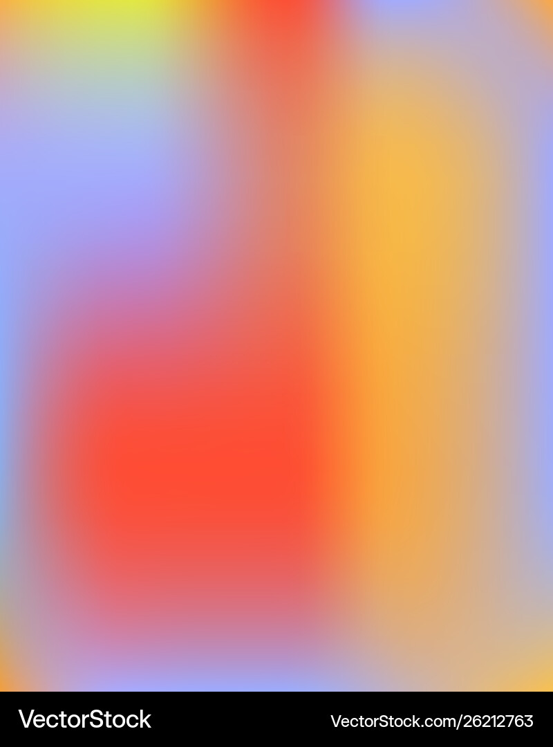Gradient mesh painted in different colors Vector Image