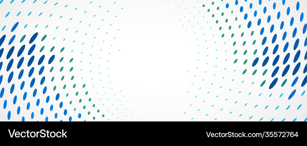 Abstract Halftone Pattern vector image