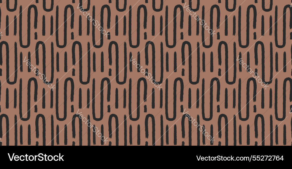 Curved Abstract Line Pattern vector image