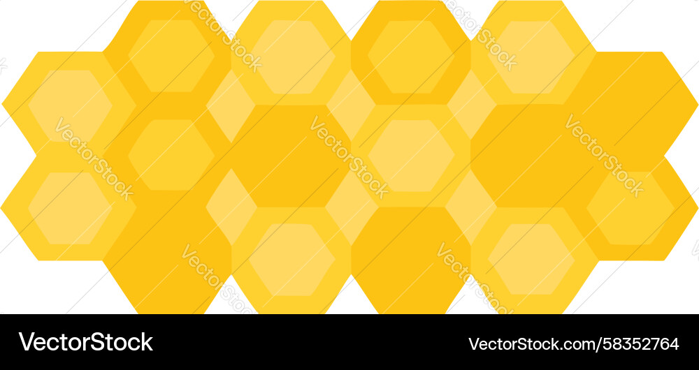 Honeycomb Abstract Pattern Vector Image