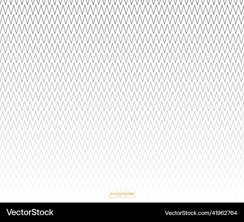 Zig zag lines pattern black wavy line on white Zig zag lines pattern black wavy line on white vector image