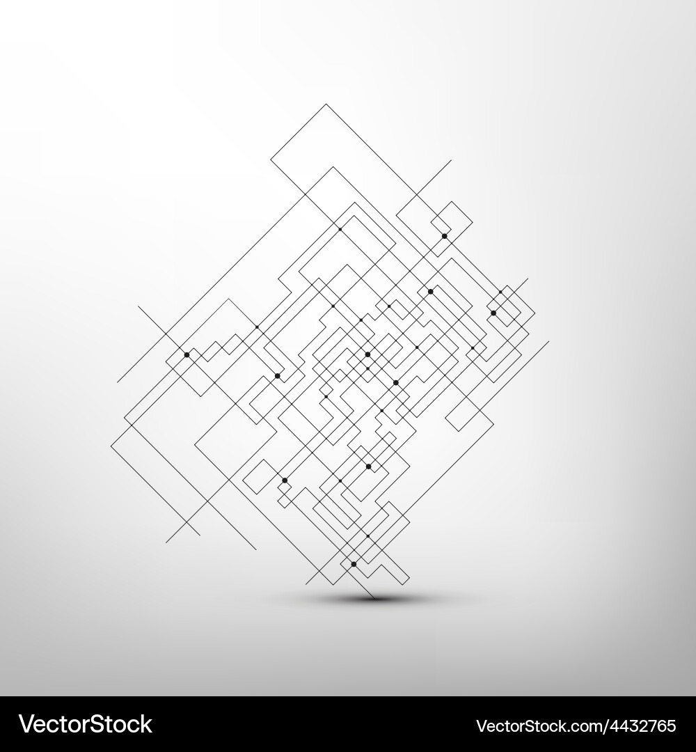 Abstract background technical vector image