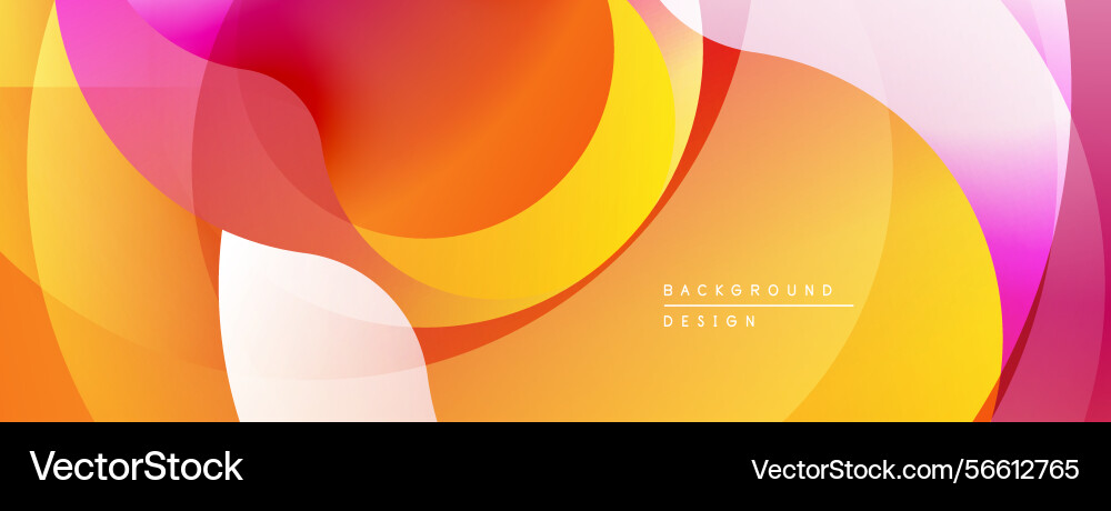 Abstract colorful layers create dynamic Abstract colorful layers create dynamic vector image