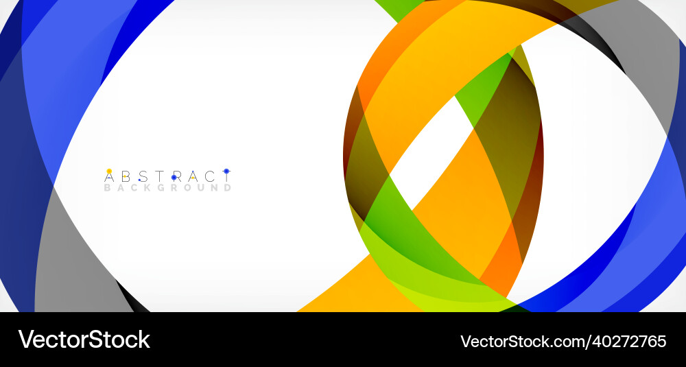 Geometric abstract background circle created Geometric abstract background circle created vector image
