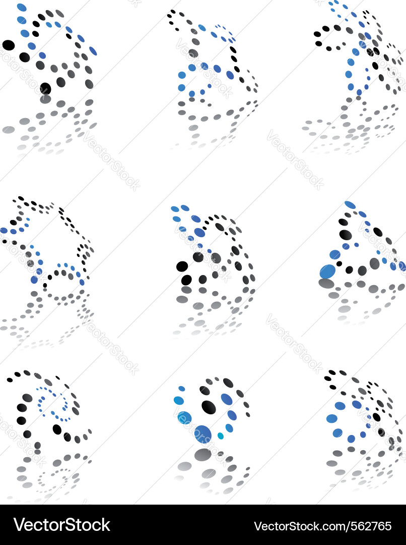 Internet and web symbols vector image