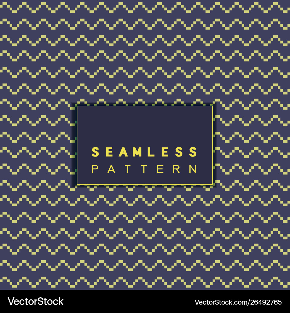 Seamless mosaic pattern and repeating thai modern Vector Image