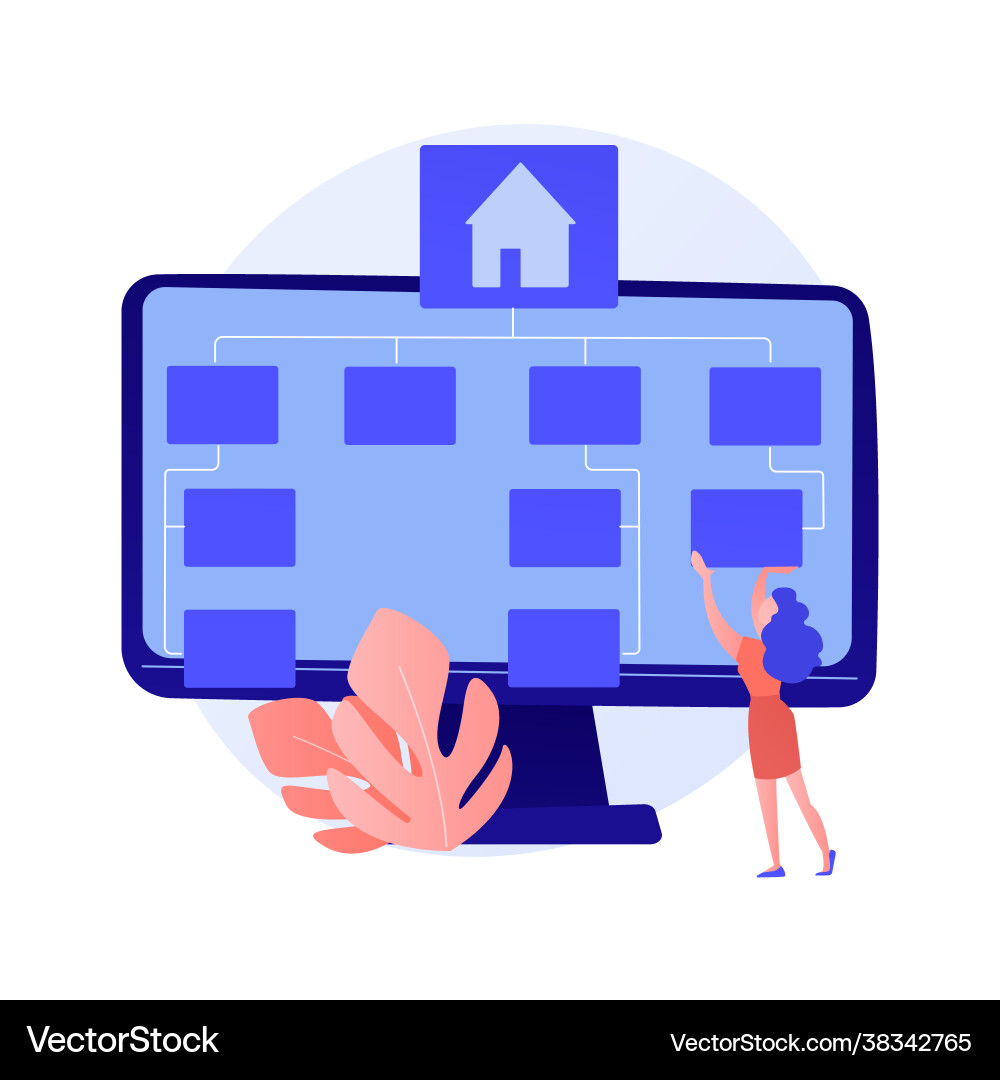 Software development concept metaphor Software development concept metaphor vector image
