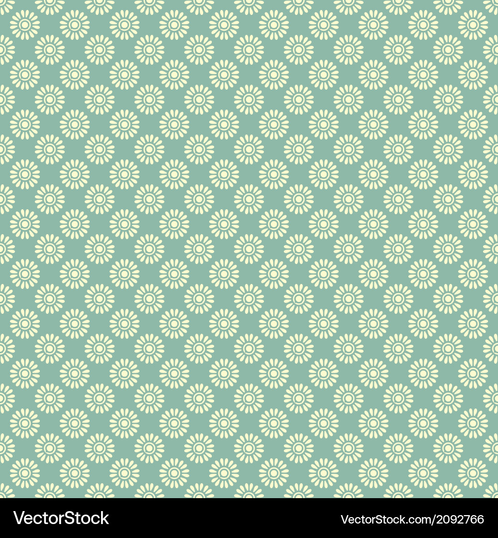 Floral Seamless Patterns vector image
