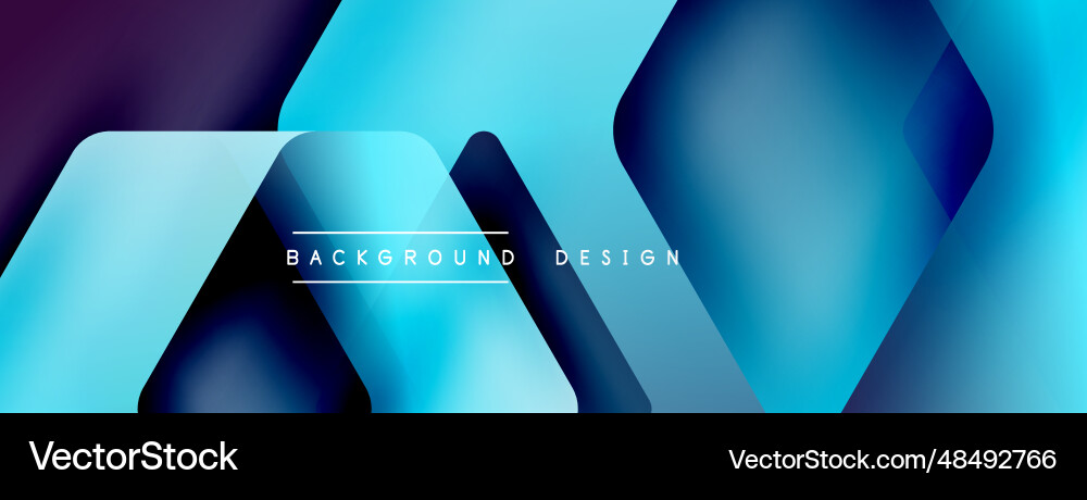Geometric background adorned with dynamic arrows Vector Image